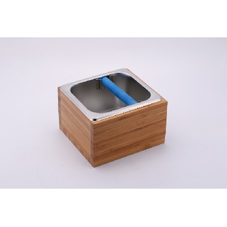 Solid wood knock box